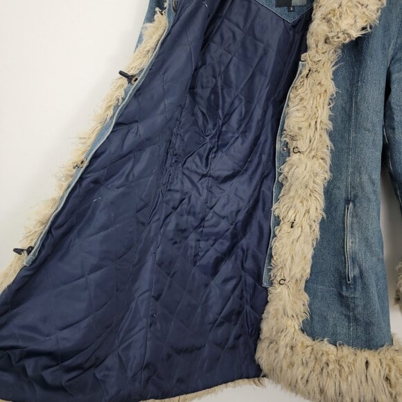 Vintage Y2K Denim Penny Lane Jacket Small - Picture 7 of 14